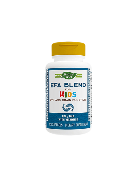 EFA Blend for Kids - 120 Softgels - Nutra Best Europe