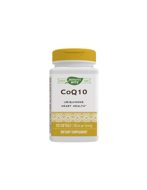Coenzyme Q10 (Ubiquinone) for a healthy heart, 100 mg, 60 softgel capsules - Nutra Best Europe