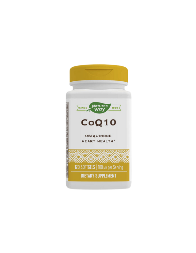 Coenzyme Q10 (Ubiquinone) for a healthy heart, 100 mg, 60 softgel capsules - Nutra Best Europe