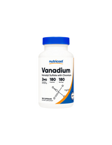 Diabetes Cardiovascular - Vanadium Plus Chromium Nutricost 180 Capsules - Nutra Best Europe