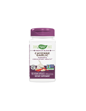 Cayenne Garlic - 100 capsules - Nutra Best Europe