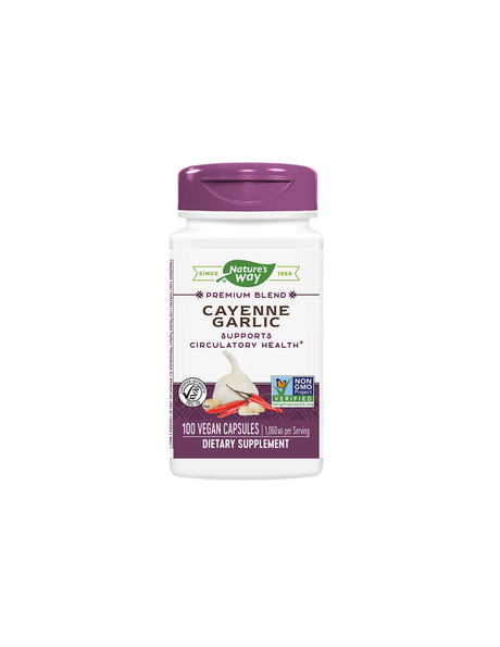 Cayenne Garlic - 100 capsules - Nutra Best Europe