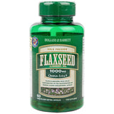 Flaxseed Linseed Oil 1000 mg / Omega 3-6-9 - 60 Gel capsules - Nutra Best Europe