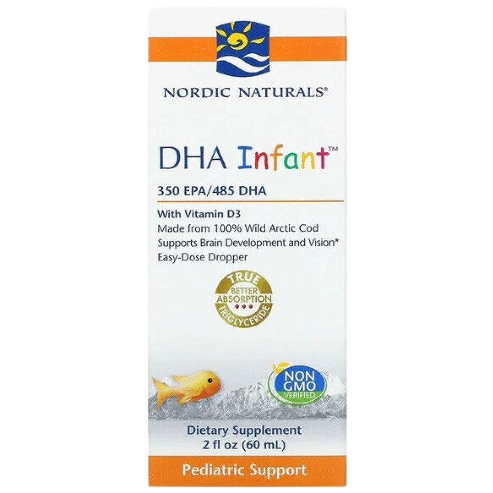 DHA csecsemő | 350 mg EPA/485 mg DHA - 60 ml