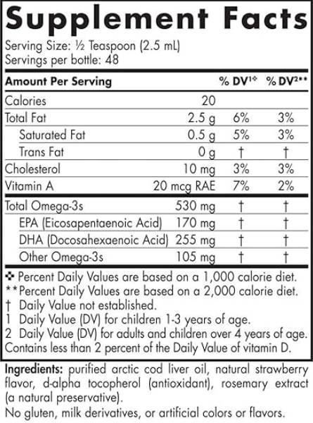 DHA Junior Folyékony | 170 mg EPA & 255 mg DHA - 119 ml