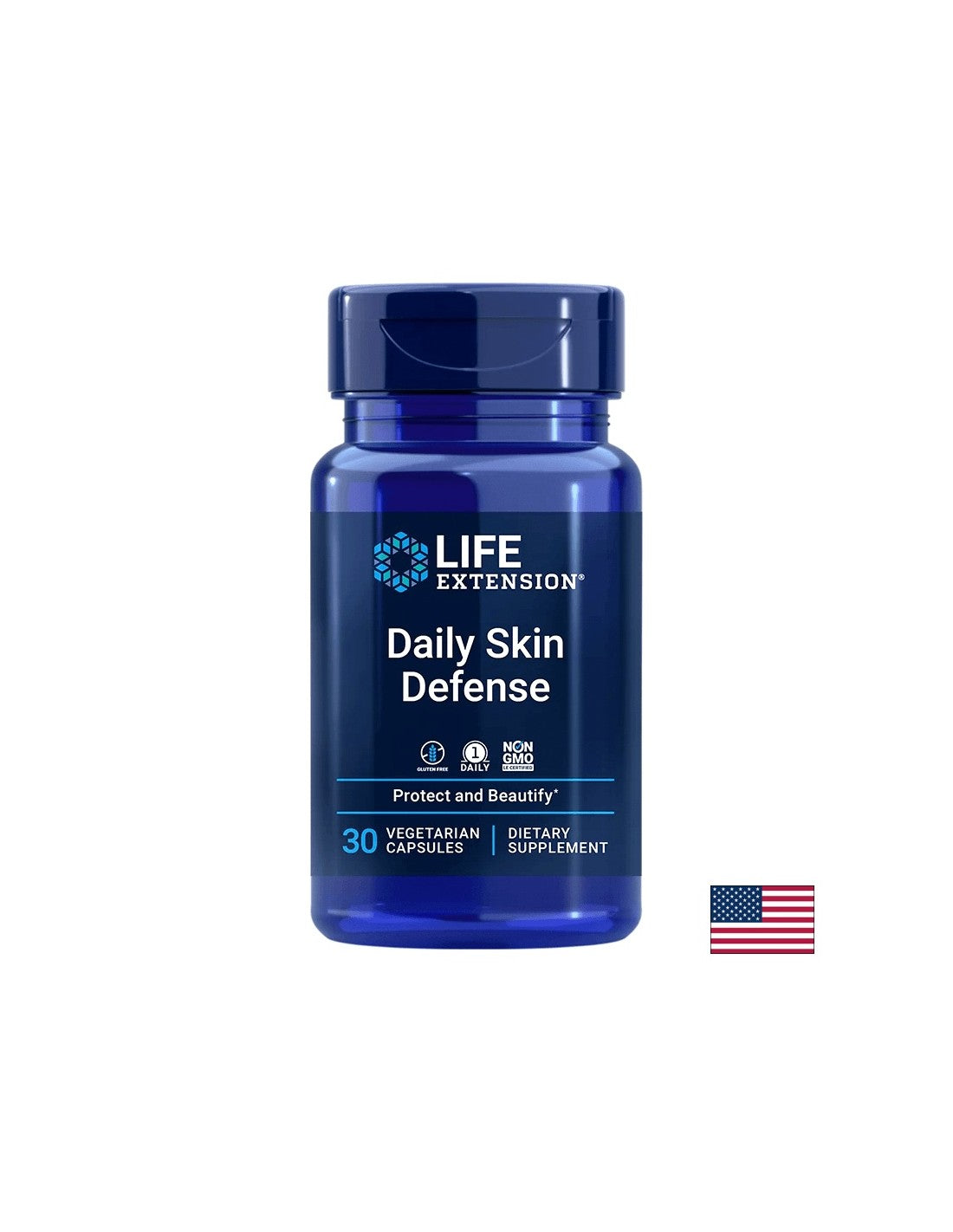 Daily Skin Defense/Fiatal és ragyogó bőrért, 30 kapszula