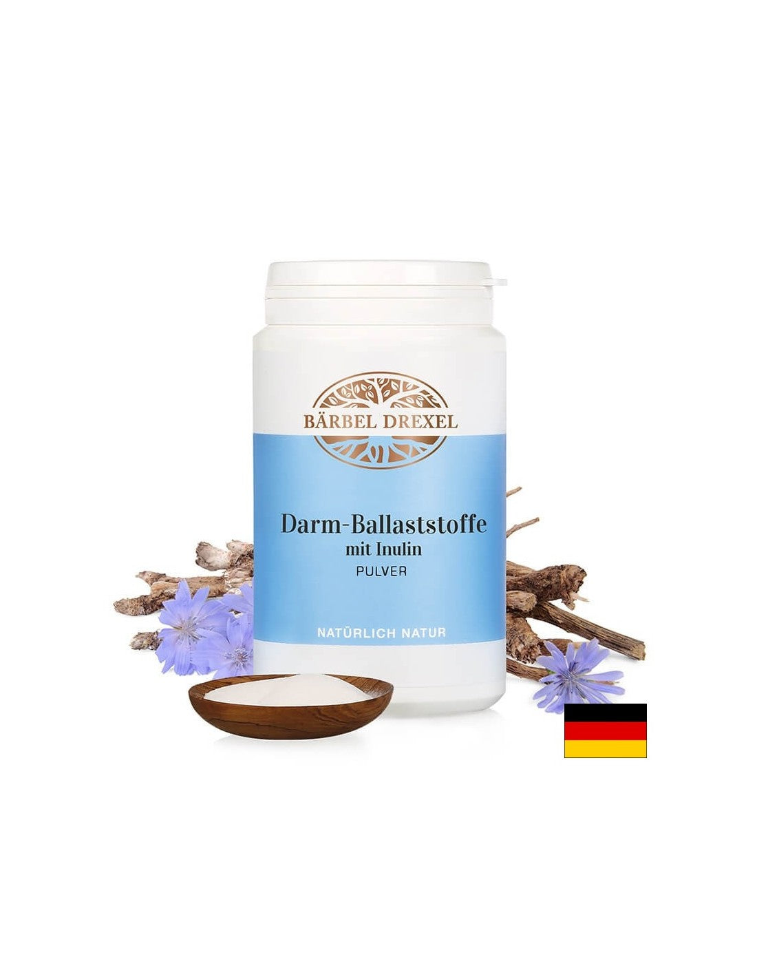 Darm-Ballaststoffe mit Inulin Pulver/Cikóriagyökérből származó rostok, 180 g <tc>Bärbel Drexel</tc>