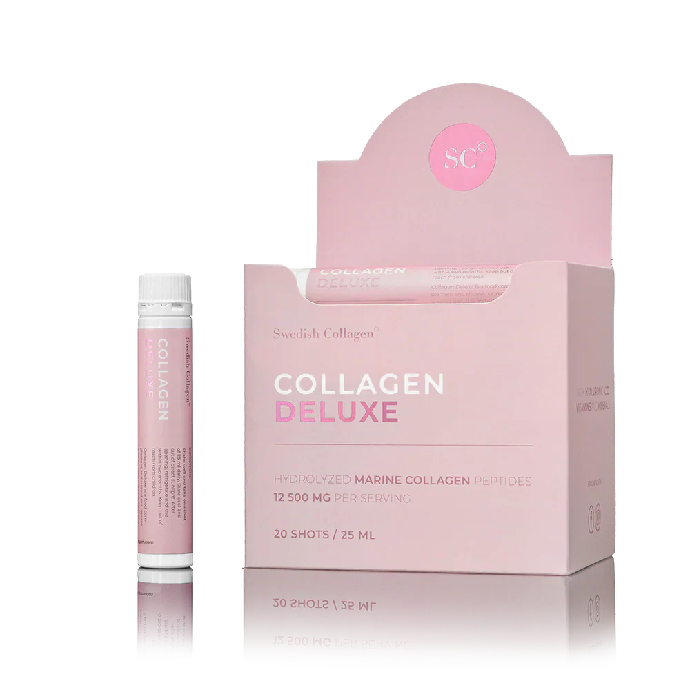 Fish Collagen Deluxe® 12 500 mg hialuronsavval 75 mg 20 x 25 ml