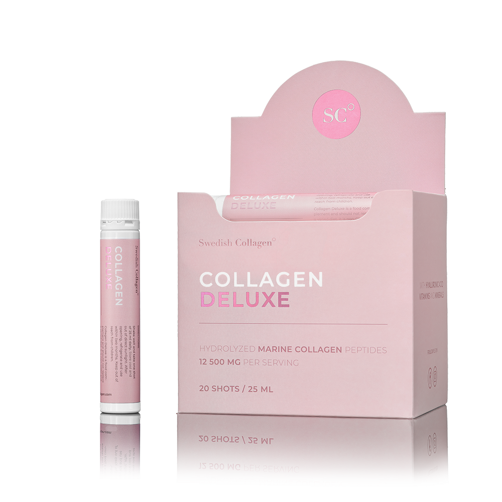Fish Collagen Deluxe® 12 500 mg hialuronsavval 75 mg 20 x 25 ml
