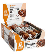 Deluxe Crunchy 31% magas fehérjetartalmú szelet - 12 x 64 gramm