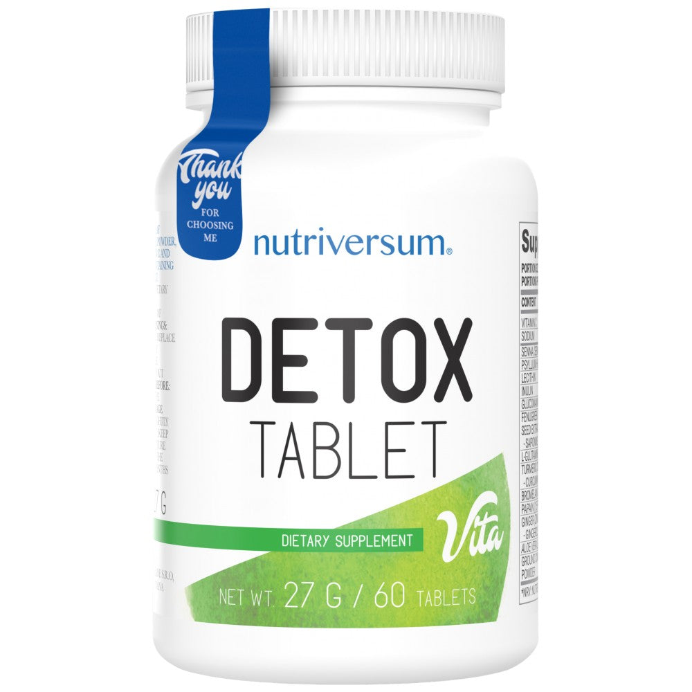 Detox tabletta | Méregtelenítő formula - 60 tabletta