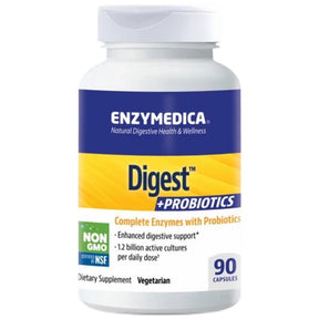 Digest + Probiotics - 90 capsules - Nutra Best Europe