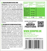 Omega-3 Fish Oil | 65% EPA + DHA - 120 Gel capsules - Nutra Best Europe