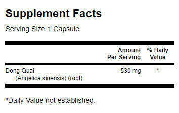Dong Quai Root 530 mg - 100 kapszula