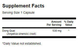 Dong Quai Root 530 mg - 100 kapszula
