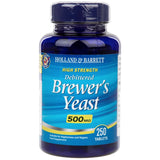 Brewers Yeast 500 mg / High Strength - 250 Tablets - Nutra Best Europe