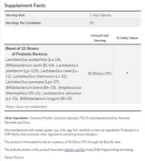 Probiotic-10 50 Billion - 50 capsules - Nutra Best Europe