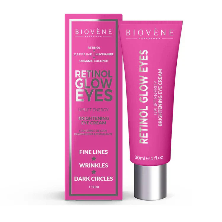Retinol Glow szemkörnyékápoló krém E vitaminnal a szemkörnyék fiatalítására 30 ml