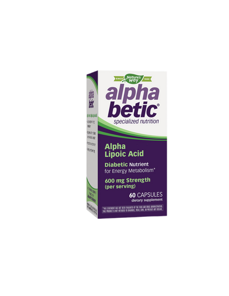 AlphaBetic® Alpha Lipoic Acid 200 mg x 60 capsules Nature's Way - Nutra Best Europe