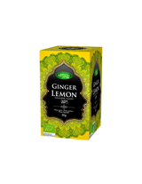 Tea with ginger and lemon BIO, 20 filter bags - Nutra Best Europe