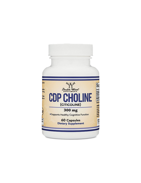 CDP Choline (Citicoline), 300 mg, 60 capsules Double Wood - Nutra Best Europe