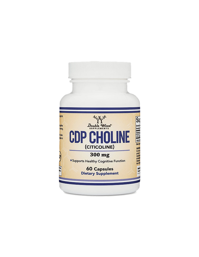 CDP Choline (Citicoline), 300 mg, 60 capsules Double Wood - Nutra Best Europe