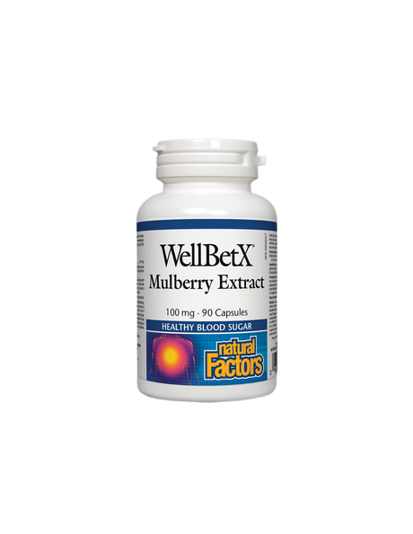 WellBetX Mulberry Extract 100 mg - 90 capsules - Nutra Best Europe