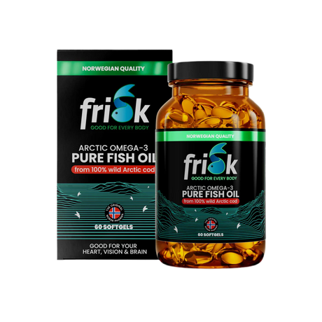 Arctic Pure – Omega-3 from 100% Wild Arctic Cod – 60 Capsules - Nutra Best Europe