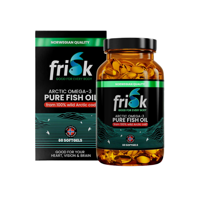 Arctic Pure – Omega-3 from 100% Wild Arctic Cod – 60 Capsules - Nutra Best Europe