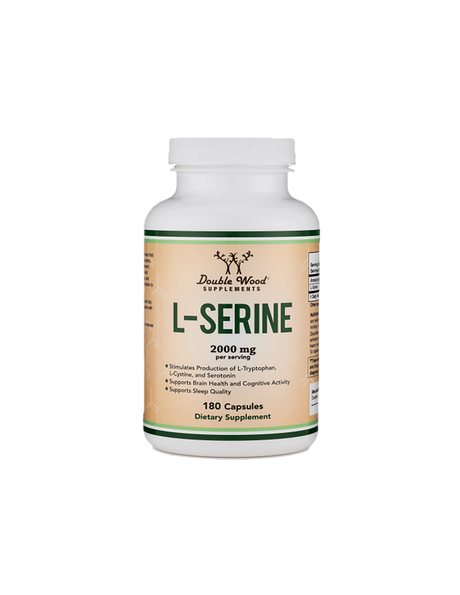 L-Serine, 180 capsules Double Wood - Nutra Best Europe
