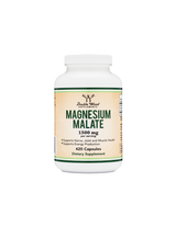 Magnesium malate, 420 capsules Double Wood - Nutra Best Europe