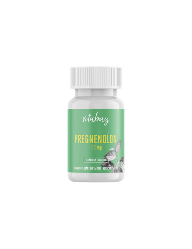 Pregnenolon, 50 capsules - Nutra Best Europe