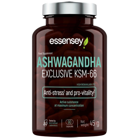 Ashwagandha KSM-66 200 mg - 90 capsules - Nutra Best Europe