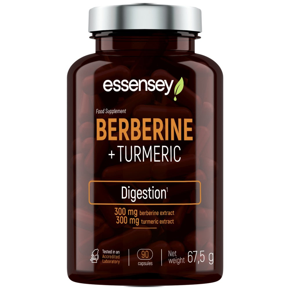 Berberine + Turmeric - 90 capsules - Nutra Best Europe