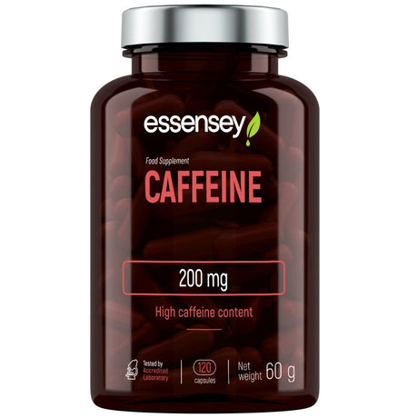 Caffeine 200 mg - 120 capsules - Nutra Best Europe