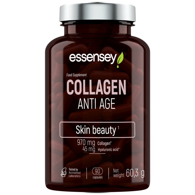 Collagen Anti Age | with Vitamin C & Hyaluronic Acid - 90 capsules - Nutra Best Europe