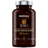 Vitamin D3 + MK7 90 capsules - Nutra Best Europe