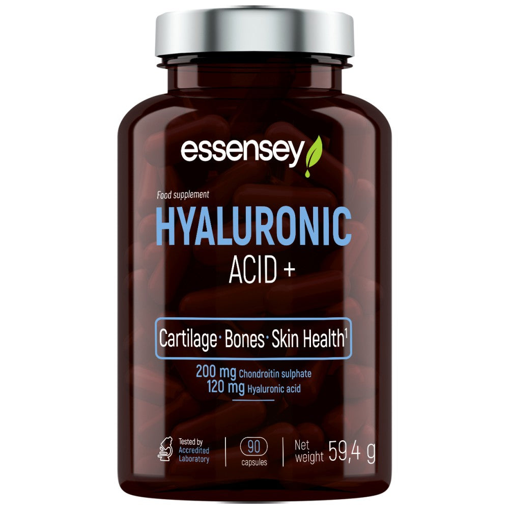 Hyaluronic Acid+ 120 mg - 90 capsules - Nutra Best Europe