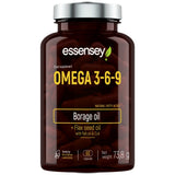 Omega 3-6-9 with Fish Oil - 90 Gel capsules - Nutra Best Europe