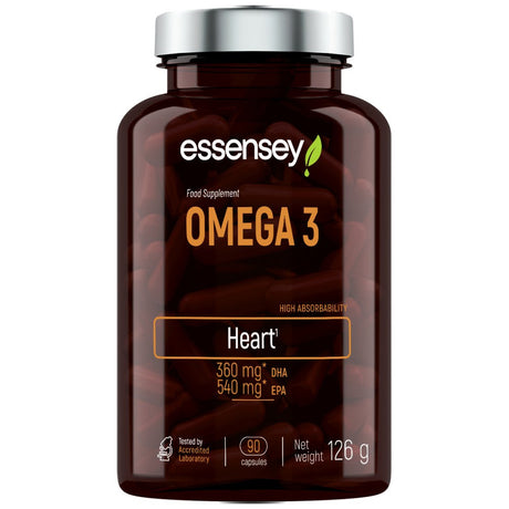Omega 3 - 90 Gel Capsules - Nutra Best Europe