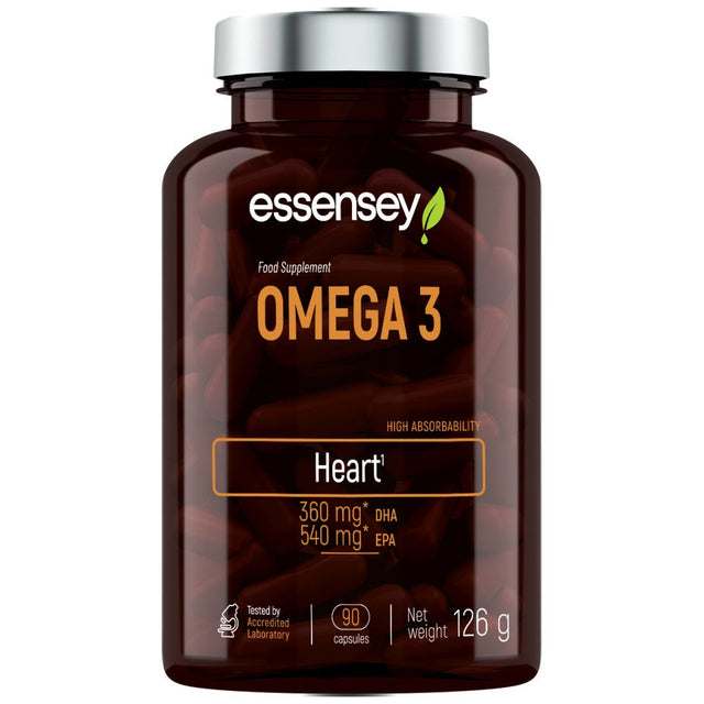 Omega 3 - 90 Gel Capsules - Nutra Best Europe