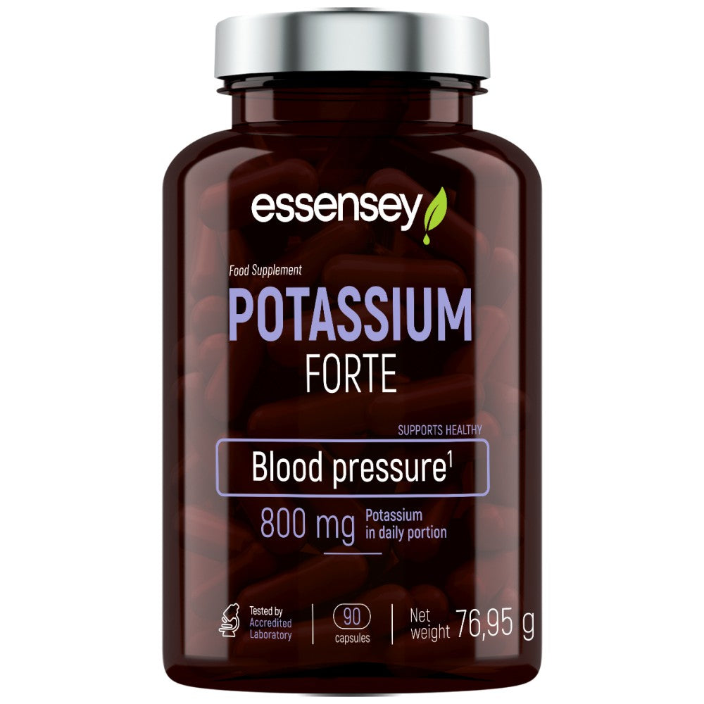 Potassium Forte 400 mg - 90 capsules - Nutra Best Europe