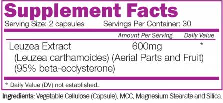 Ecdysterone - 60 kapszula