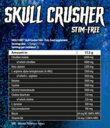 Skull Crusher | Stim-Free Pre-Workout 350 grams - Nutra Best Europe