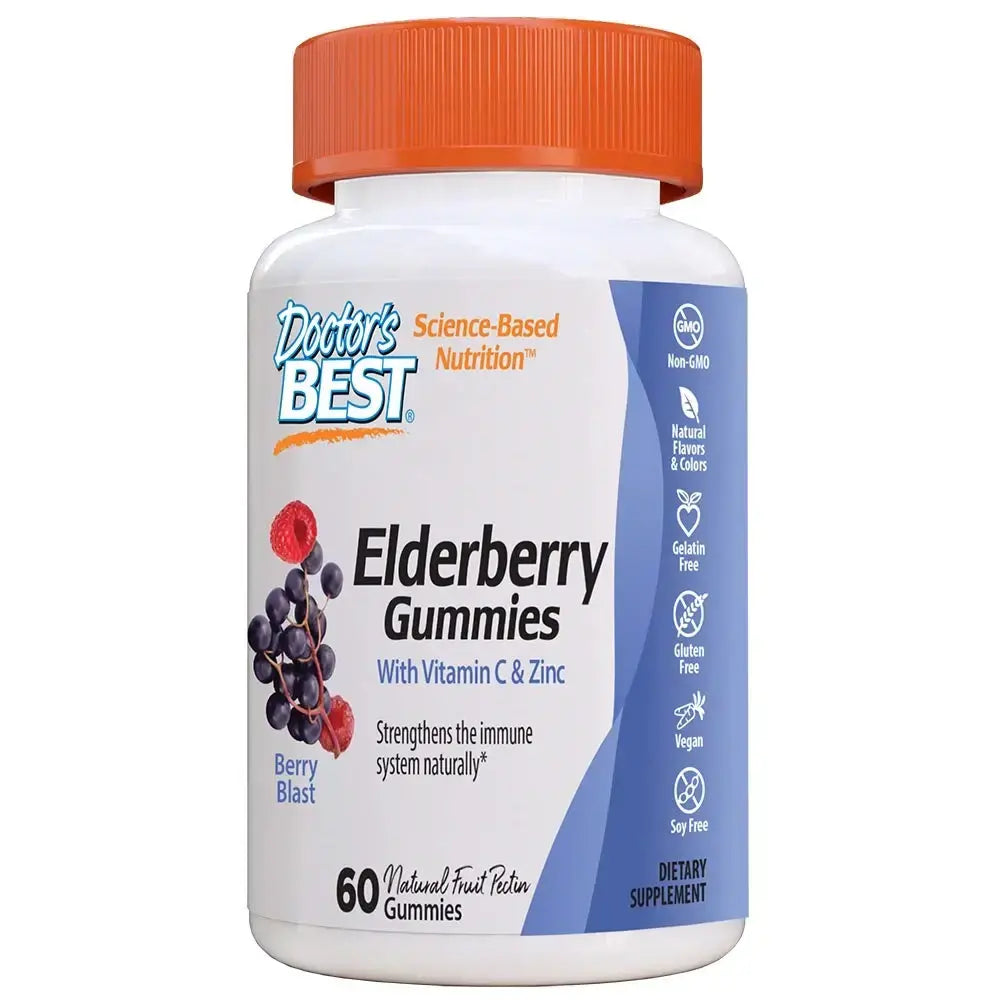 Bodza rágótabletta az immunitásért bodzával, C-vitaminnal és cinkkel, 60 db