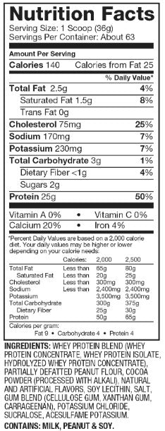 Elite 100% Whey - 2170 gramm
