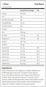 Endurance Sprint Isotonic Energy Gel + koffein 20 x 60 gramm