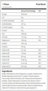 Endurance Sprint Isotonic Energy Gel + koffein - 20 x 60 gramm