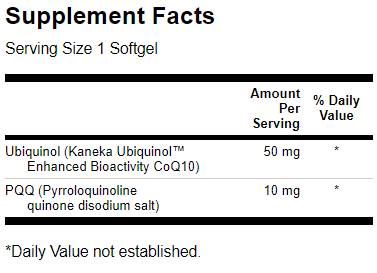 Fokozott PQQ Ubiquinollal 60 mg - 30 gél kapszula