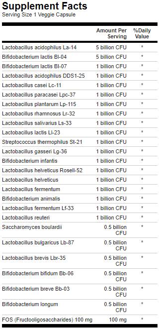 Epic-Pro 25 törzsű probiotikus 30 milliárd CFU – 30 kapszula